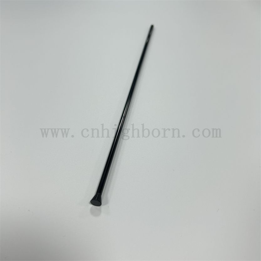 Sinterizzazione della pressione del gas personalizzata SI3N4 Stick ceramico Silicone Nitruro di barra dell'albero in ceramica