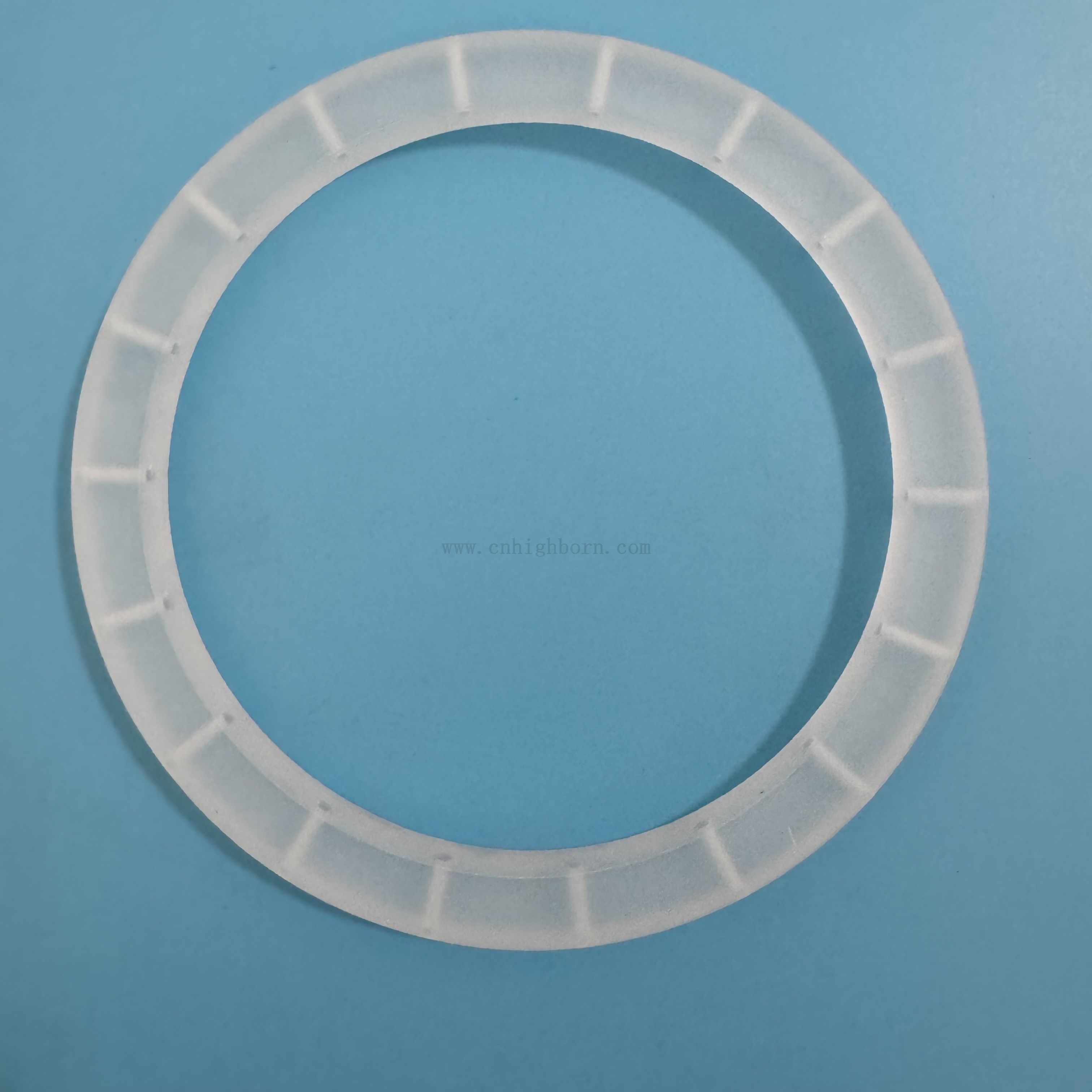 Resistenza al calore Flangia di vetro in quarzo glassata con foro per applicazioni industriali