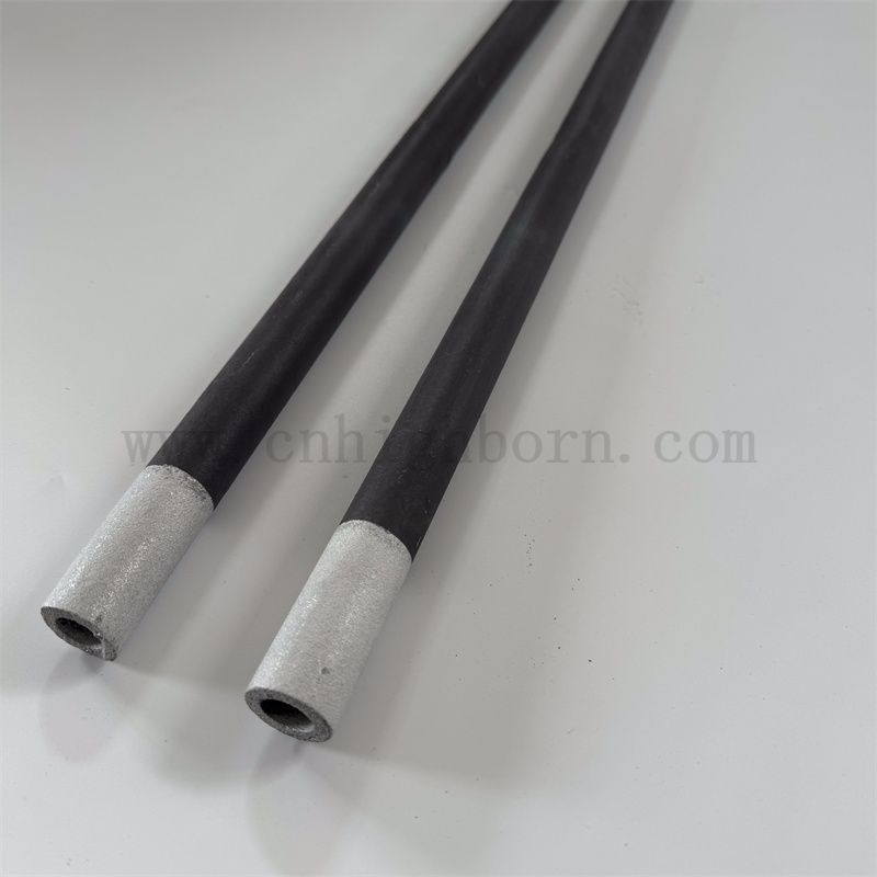 Isolatore di asta di riscaldamento in carburo di silicio refrattario Isolatore di tipo U tubo in ceramica