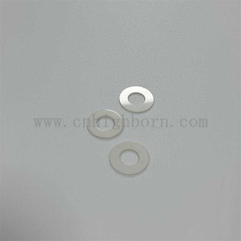 Fori di perforazione specchio anello lucido zirconia ceramica ysz zta zro2