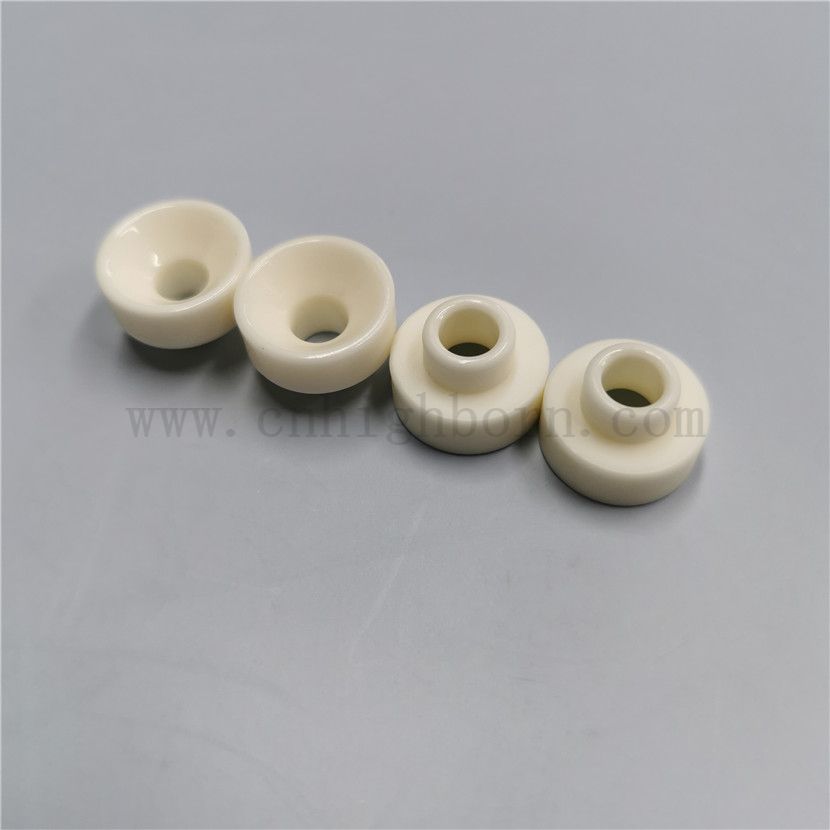 Usura Resistente al 99,5% Machination AL2O3 Structural Part Allumina Ceramic Byelet