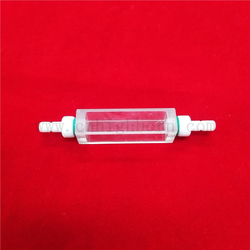 cella di vetro a flusso