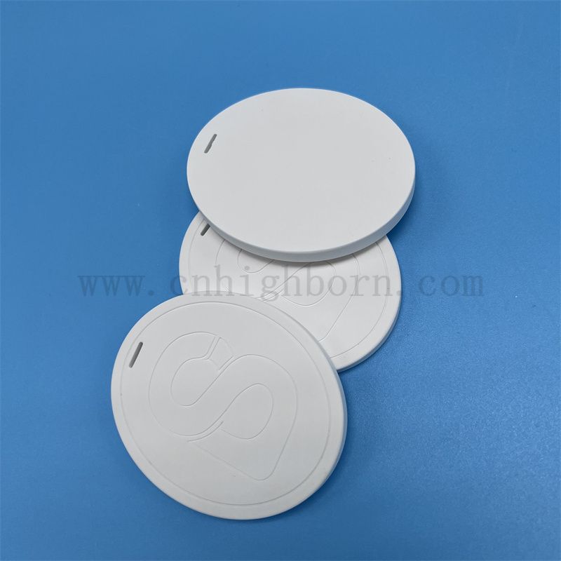 Piastra di gesso a singolo logo personalizzato Piastra appesa in ceramica in espansione della fragranza