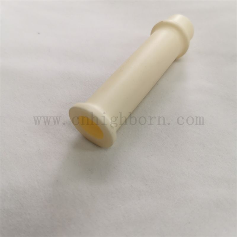 Alta temperatura 99% AL2O3 ALUMINA FORNACE FLANGE FLANGE