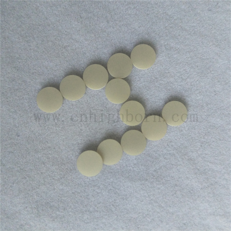 7**0,635 mm conducibilità termica alta conducibilità rotonda in alluminio Nitruro di aln ceramico