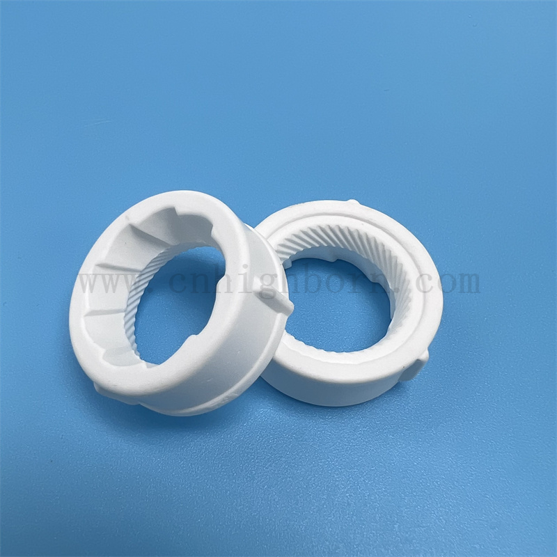 Smerigliatrice in allumina isolante Nucleo di macinazione in ceramica Al2O3 ad alta durezza personalizzato
