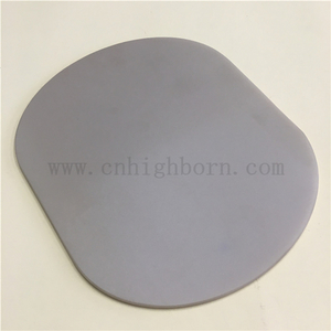 Isolante ceramico AlN in nitruro di alluminio ovale di forma personalizzata