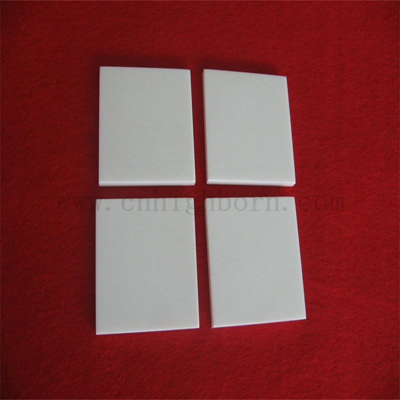 Colore bianco lucido di superficie YTTRIA Stabilizzato Zro2 foglio zirconia piastra ceramica