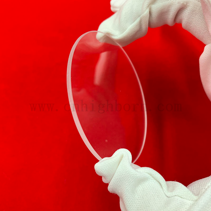 Finestra in vetro ottico BK7 Piastra wafer con substrato in vetro