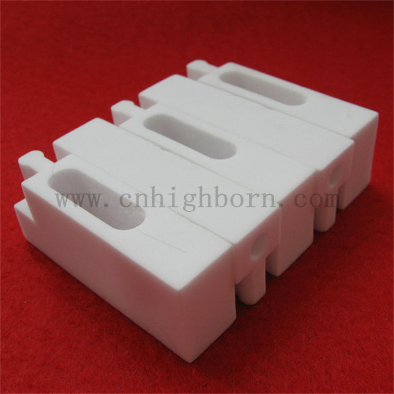 PARTE CERAMICA AL2O3 personalizzata 95 ALUMINA BLOCCO DI ALUMINA