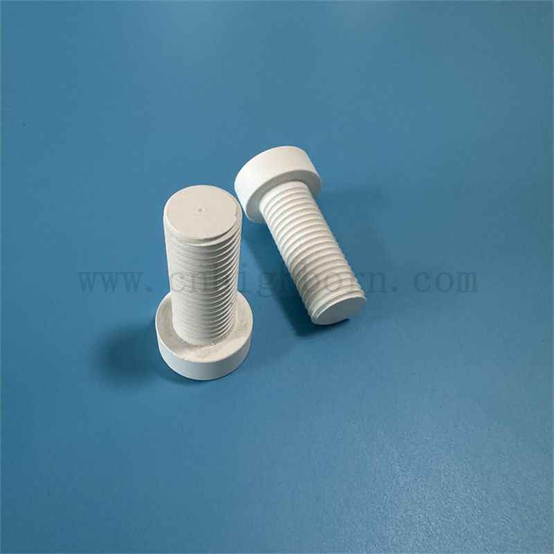 Nitruro di pressatura a caldo Nitruro di bullone in ceramica Vite BN BN Isolatore per industria