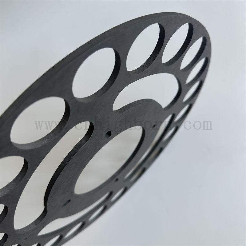 Resistenza all'usura RBSic silicio in carburo disco ceramico piastra sisica foglio