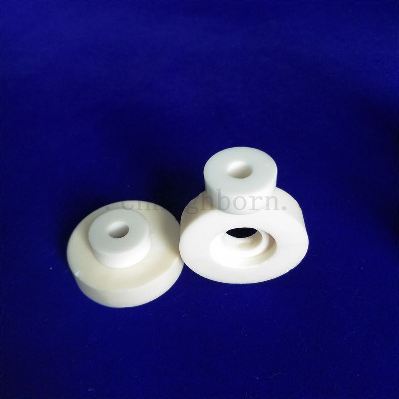 Maniche ceramiche di allumina resistenti ad alta temperatura al2o3 cespuglio ceramico