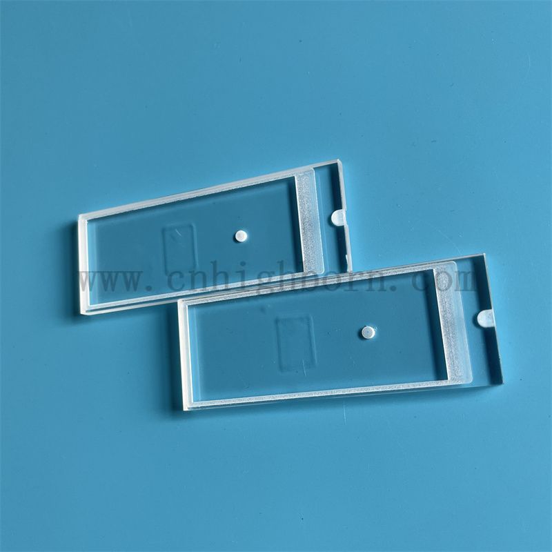 Pannello in quarzo trasparente