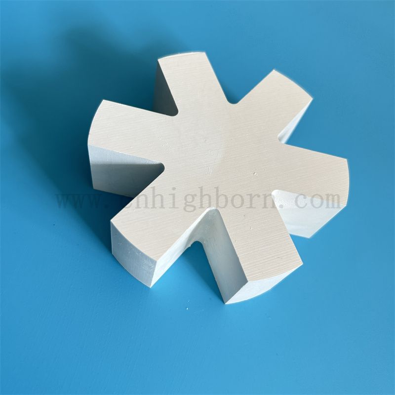 Nitruro di boro esagonale parti in ceramica 99% purezza Hbn bn Blocco strutturale in ceramica