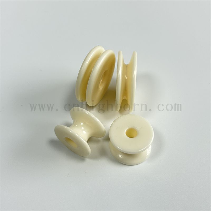 Allumina resistente all'uscita testruggenza tessile ceramica al2o3 filo in ceramica filo filo rullo di rotazione della macchina per macchinari