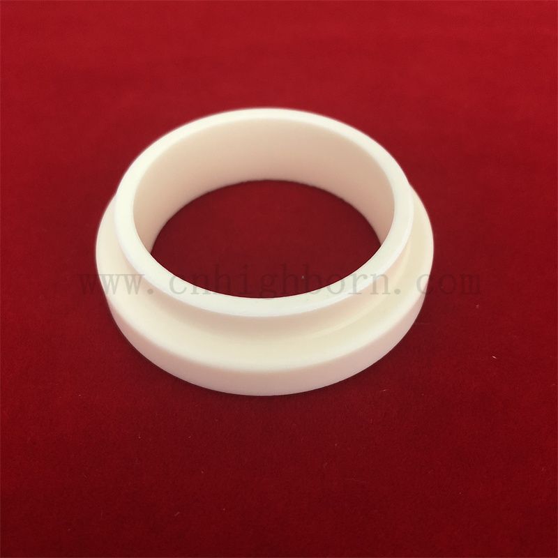 Resistente all'usura 95% 99% ALUMINA AL2O3 Anello ceramico GUARNIZIONE CERAMICA