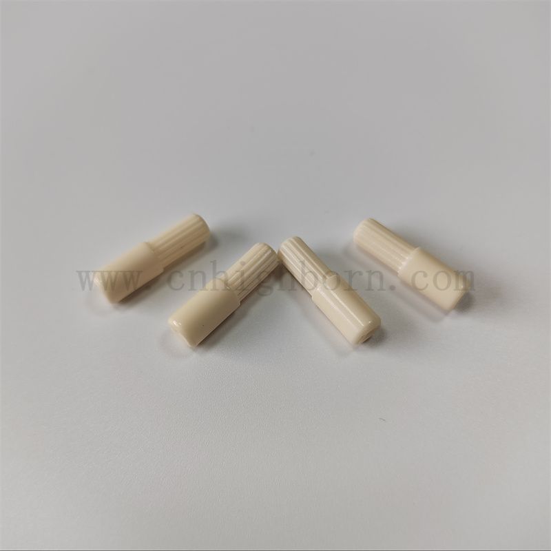 99,5% di aste di allumina elevata resistenza all'usura per utilizzo tessile Albone di isolamento in ceramica di allumina