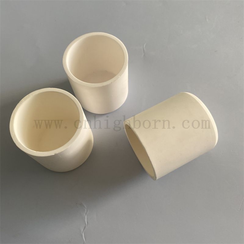 Alumina di resistenza ad alta temperatura Allumina crogioli crogioli di ceramica al2o3 melting pot d'oro