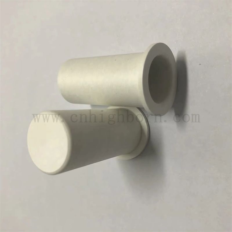 Ottima resistenza alla corrosione personalizzata Nitruro di boro Crucible BN Coppa in ceramica per lo scioglimento