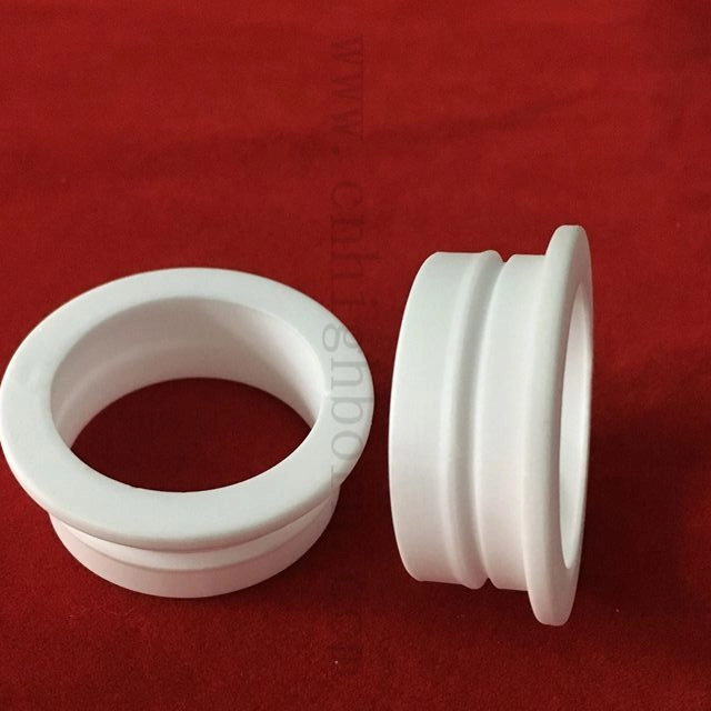 Resistenza all'usura della boccola di allumina personalizzata AL2O3 Ceramica