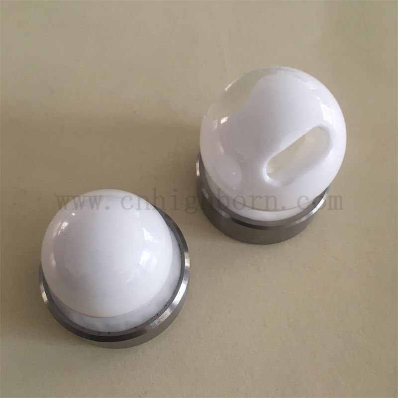 YSZ ZRO2 ZIRCONIA Y-TZP Valvola a sfera in ceramica con sedile