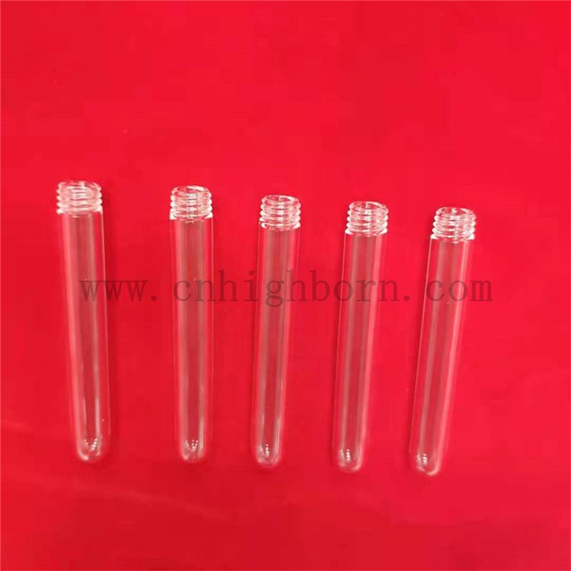 Cleah Quartz Test Tube