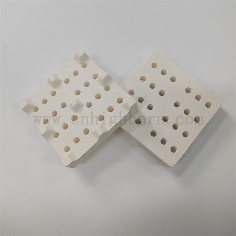 Piastra di furanza resistente all'usura del blocco cordierite irregolare