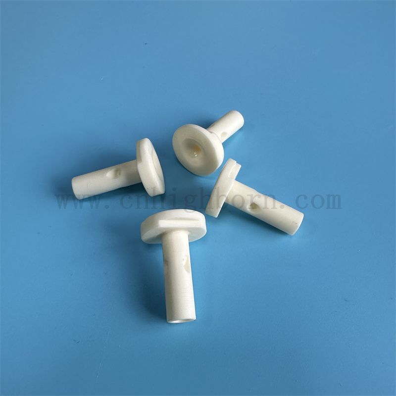 Guida in ceramica tessile di allumina Accessori per macchinari tessili resistenti all'usura per occhiello AL2O3