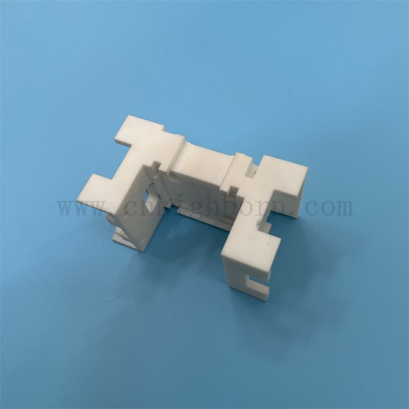CNC Precision Machining Exating Isolatore Macle Macor Machinable Ceramic Reste Parts Components