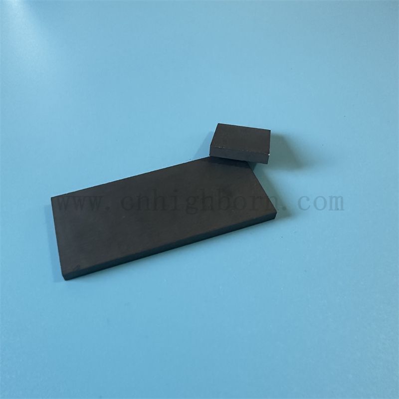 Piatto di protezione in carburo di boro ad alta durezza personalizzata B4C.