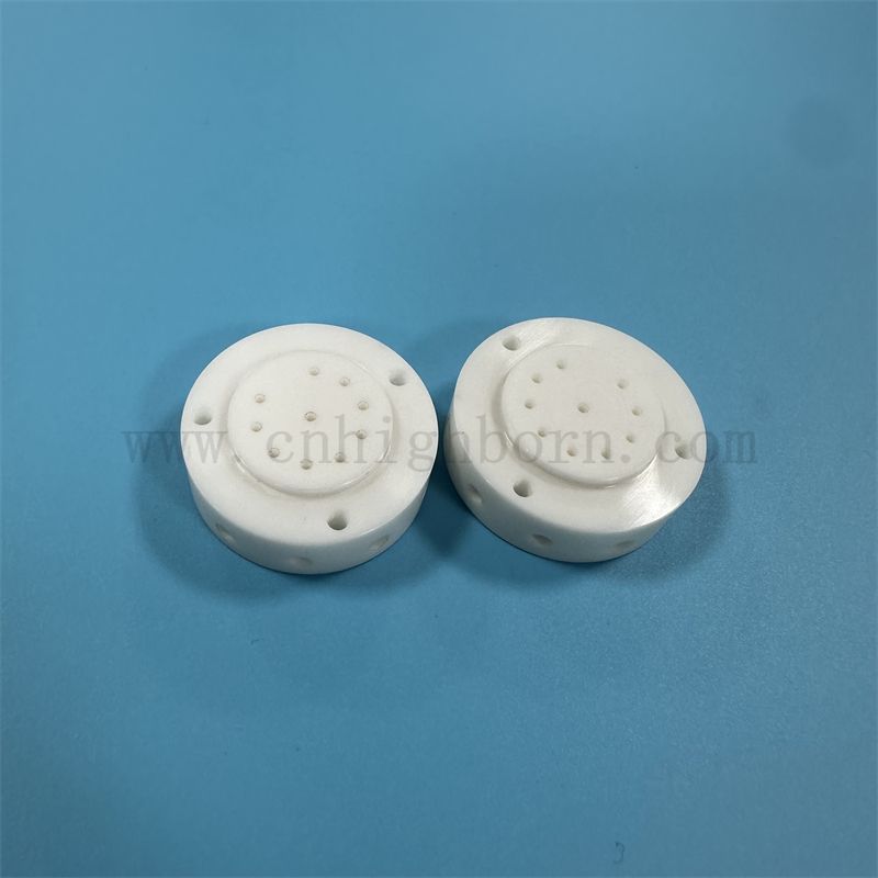 Isolante ZrO2 con disco in zirconio stabilizzato con ittrio per lucidatura della superficie 