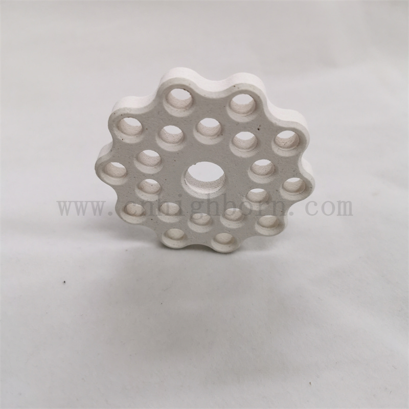 Disco di riscaldatore ceramico di coorderite refrattario
