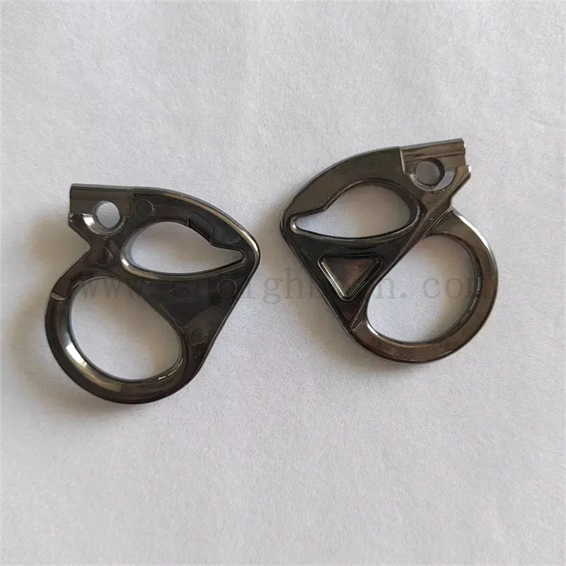 Parti isolanti irregolari in ceramica di zirconia nero Zro2 per macchinari per maglieria