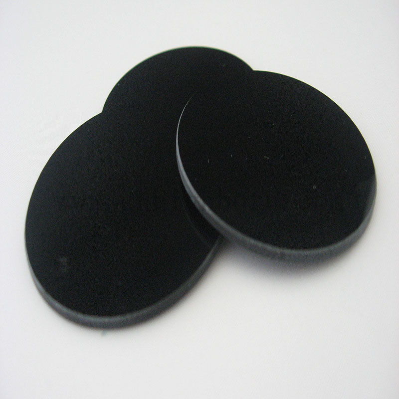 Vetro filtrante UG nero ottico UV personalizzato ad alta temperatura 