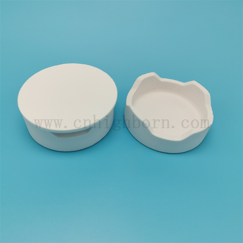 Mullite Sagger ceramico crogiolo crogiolo sintering vassoio per laboratorio dentale di zirconia