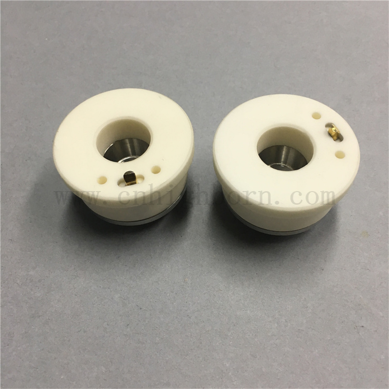 Porta dell'ugello laser di allumina Anello in ceramica AL2O3 personalizzato