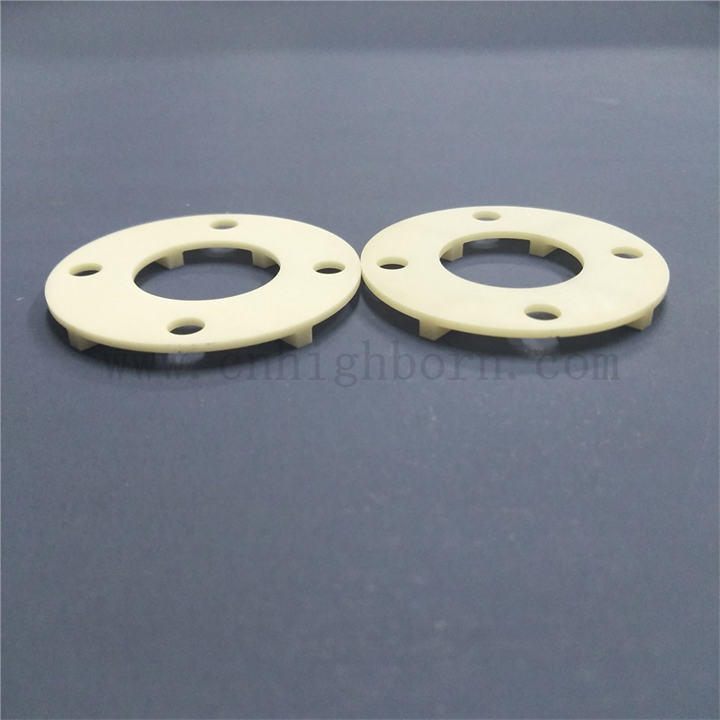 Guarnizione in ceramica di nitruro di alluminio ALN con lavorazione laser
