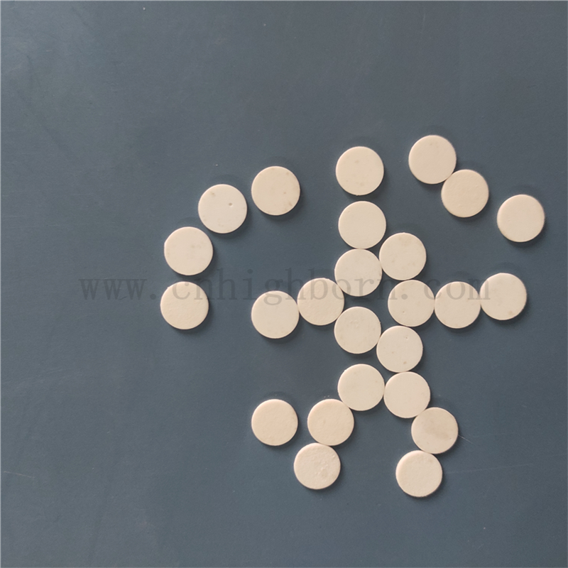 Disco di ceramica di ossido di magnesio ad alta purezza wafer mgo