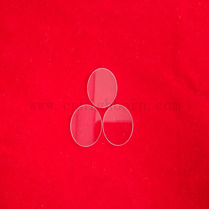 Piastra di vetro in vetro trasparente UVB di piccole dimensioni fusa