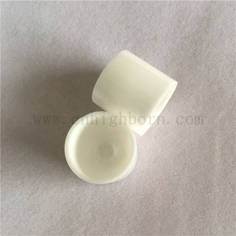 Zirconia resistente all'HEST Crucibile per la fusione della stabilità termica zro2 crogiolo ceramico