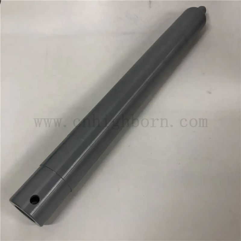 Tubo del tappo di nitruro di silicio resistente alla corrosione Si3N4 Sollevamento ceramico e bloccare il tubo per la fusione a bassa pressione