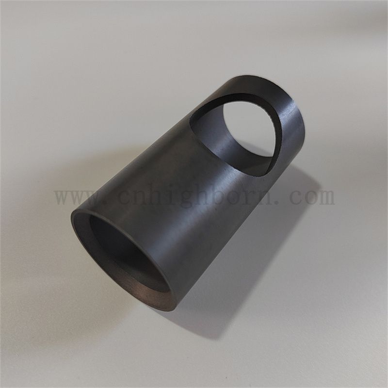 Tubo in ceramica in carburo di resistenza all'usura del tubo B4C