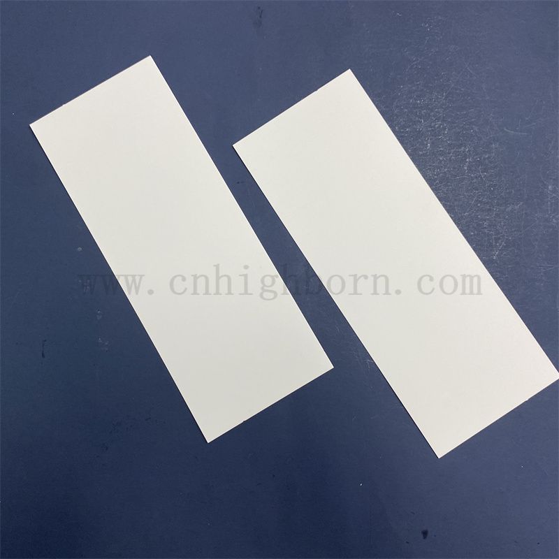 96% 99,6% Piastra di substrato in ceramica di allumina 96 Foglio AL2O3