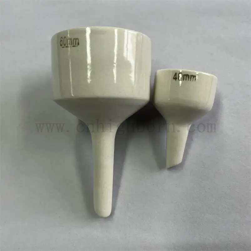 Esperimenti di ceramica personalizzati Laboratorio di porcellana vetrata Buchner Funnel