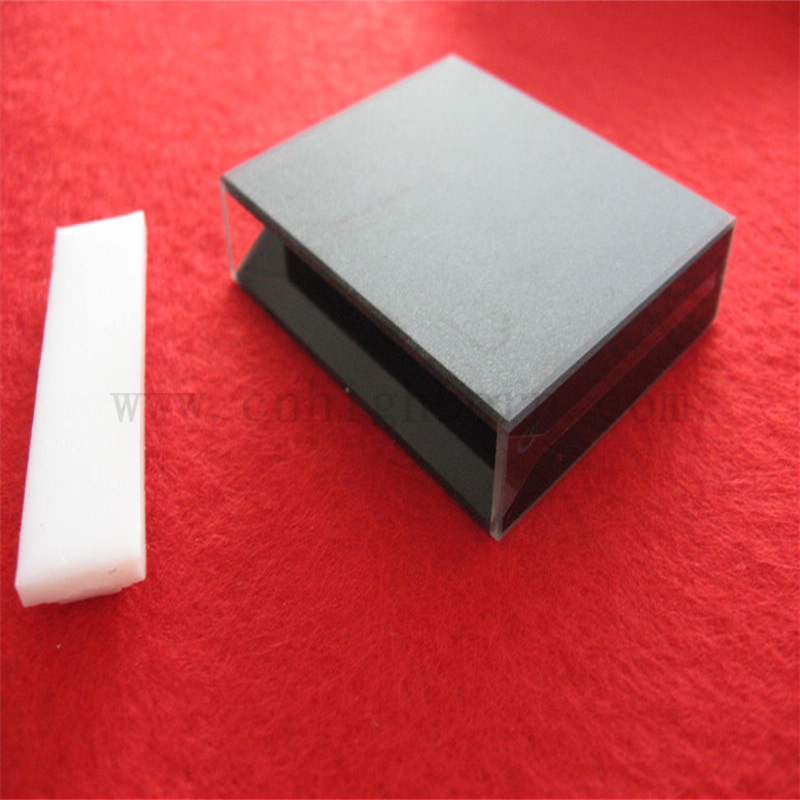 Parete nera ultra grandi grandi vetro in vetro in vetro cuvetta labware chimico