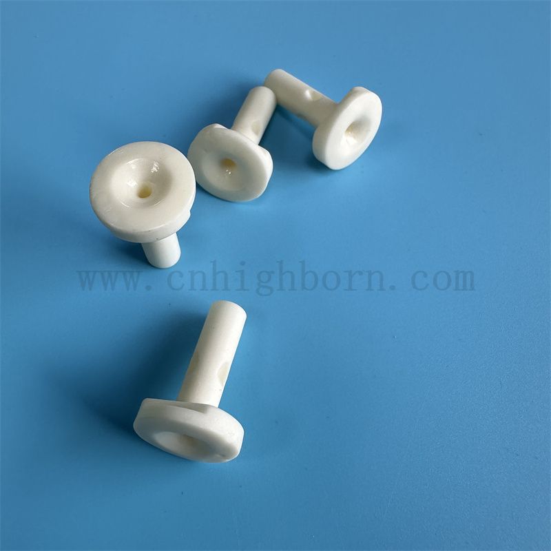 Precisione isolante elettrica 99,85% Pin in ceramica di allumina AL2O3
