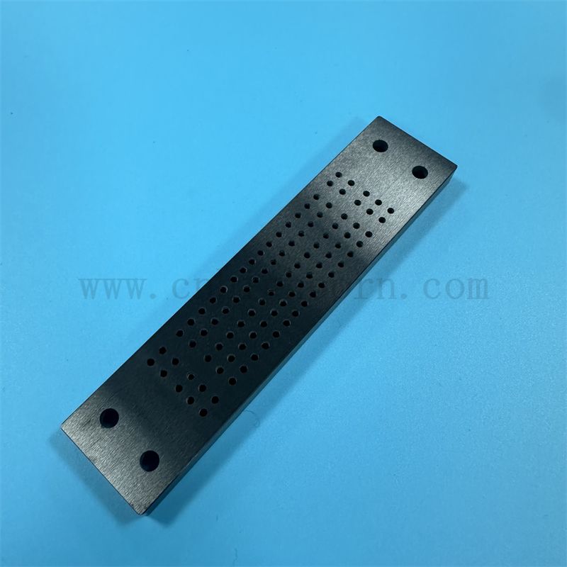 Barra ceramica di ossido di zirconio nero /piastra ad alta durezza resistente alla corrosione