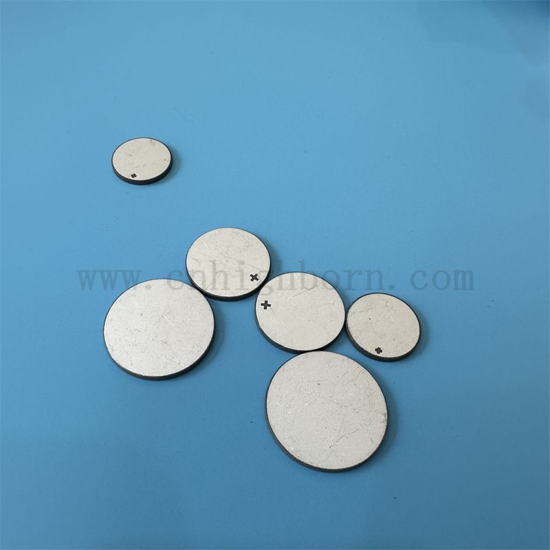 Disco di elettrodo a doppia faccia a doppia faccia a doppia faccia di bellezza ceramica piezoelettrica