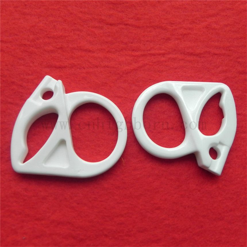 Guida per occhiello in ceramica di zirconia personalizzata per parti della macchina tessile